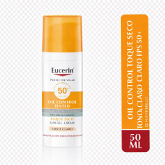 EUCERIN OIL CONTROL TINTED FACIAL TONO CLARO FPS 50
