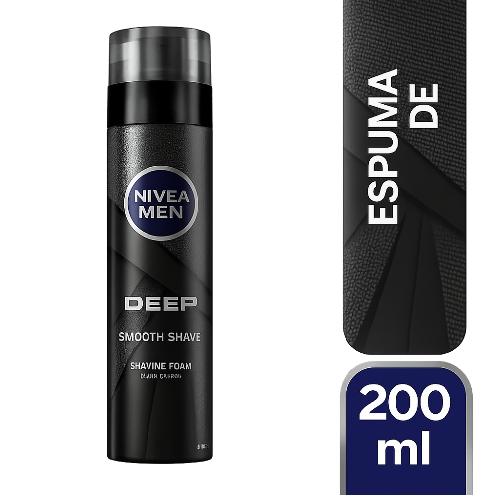 NIVEA FOR MEN DEEP ESPUMA X 200 ML