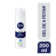 NIVEA GEL DE AFEITAR  FOR MER SENSITIVE X 200 ML