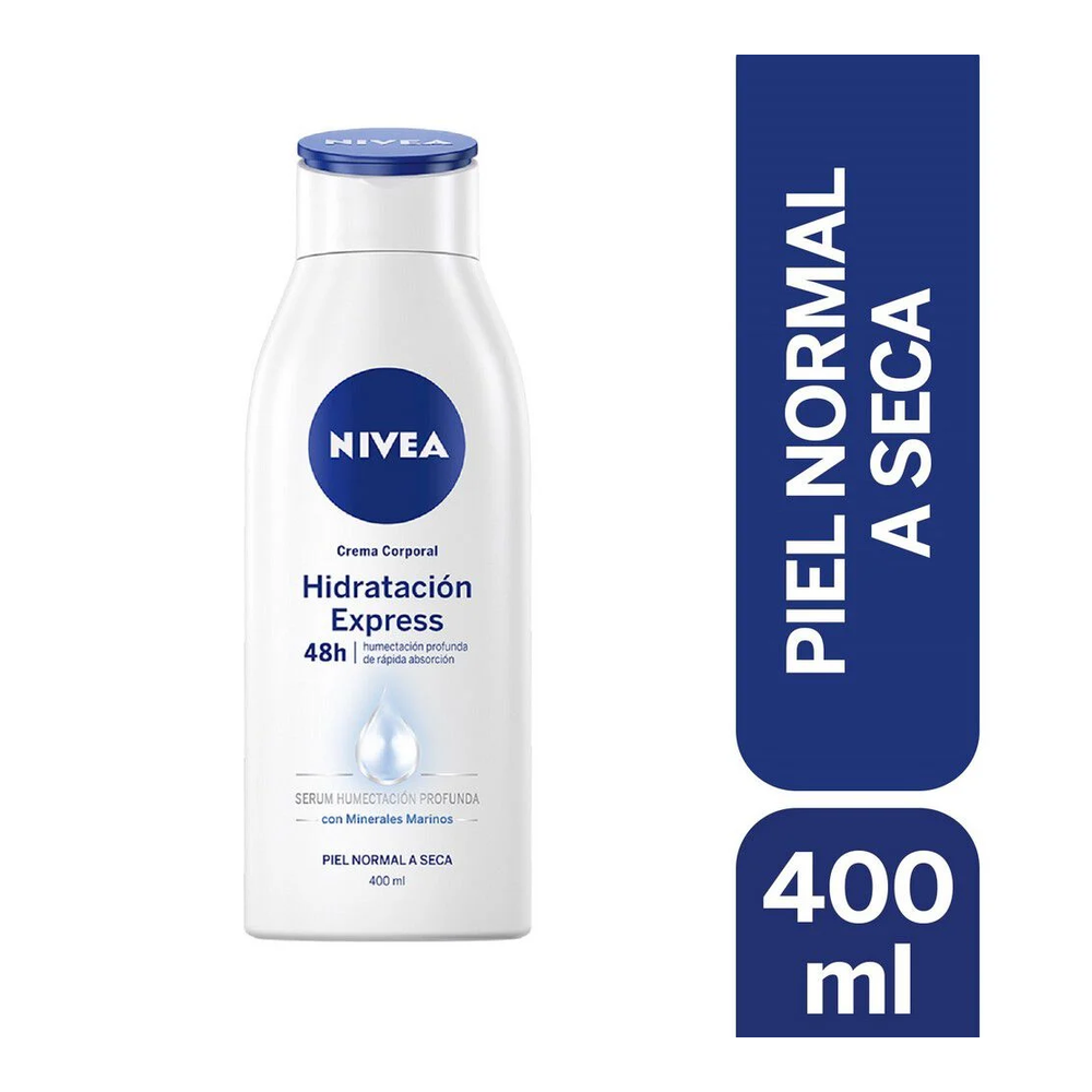 NIVEA HIDRATACION EXPRESS P NORMAL X 400 ML
