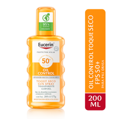 EUCERIN SUN BODY SPRAY TOQUE SECO SENSITIVE PROTECT FPS 50+ X 200 ML