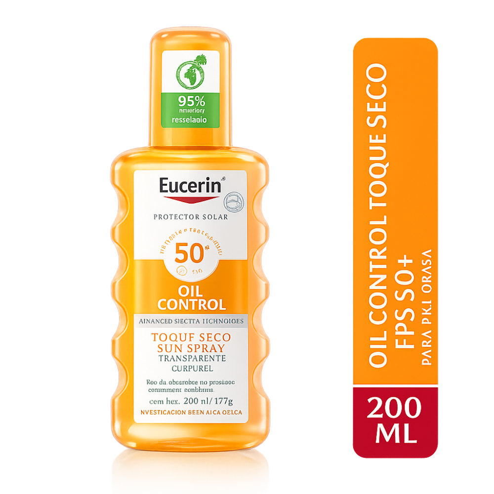 EUCERIN SUN BODY SPRAY TOQUE SECO SENSITIVE PROTECT FPS 50+ X 200 ML