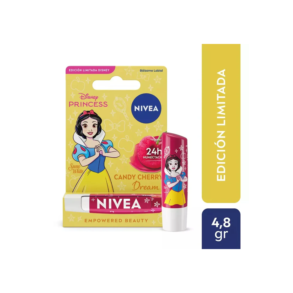 NIVEA LIP CANDY CHERRY DREAM DISNEY PRINCESS