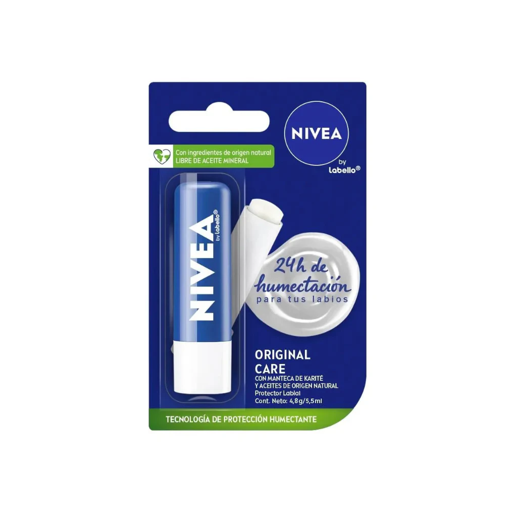 NIVEA LIP CARE CUIDADO BASICO X 4,8 GR