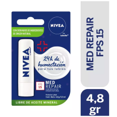 NIVEA LIP CARE MED PROTECTION FPS 15 X 4,8 GR