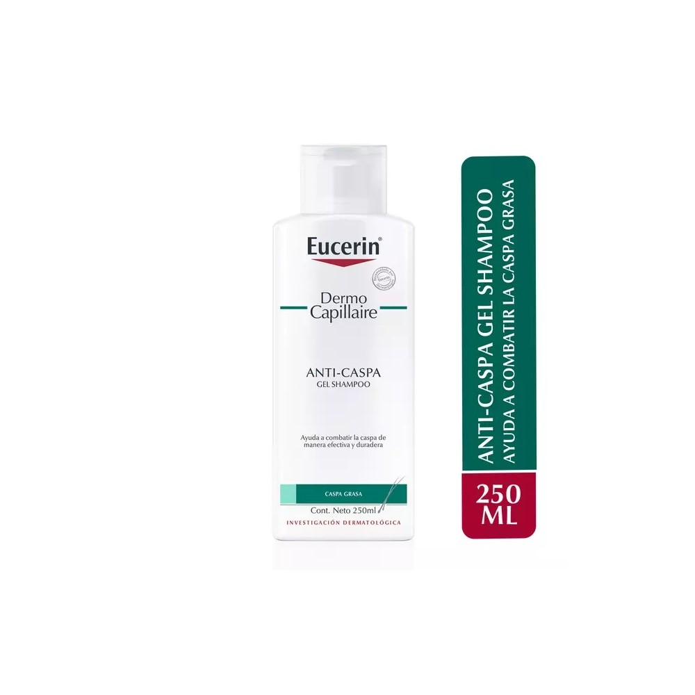 EUCERIN ANTI-CASPA GRASA SH GEL X 250 ML