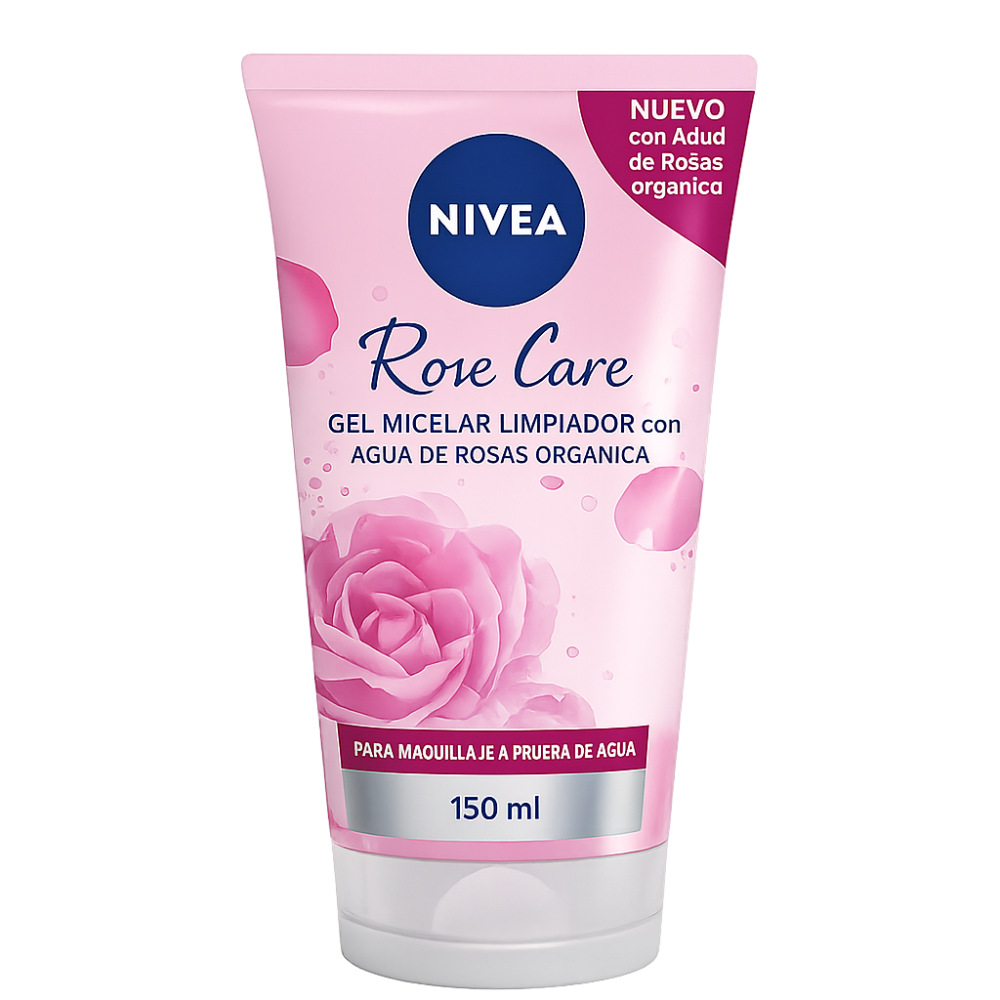 NIVEA ROSE GEL MICELAR AGUA DE ROSAS X 150 ML
