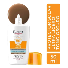 EUCERIN SUN FACE HYDROFLUID ULTRA LIGERA TONO BRONZE FPS50 X 50 ML