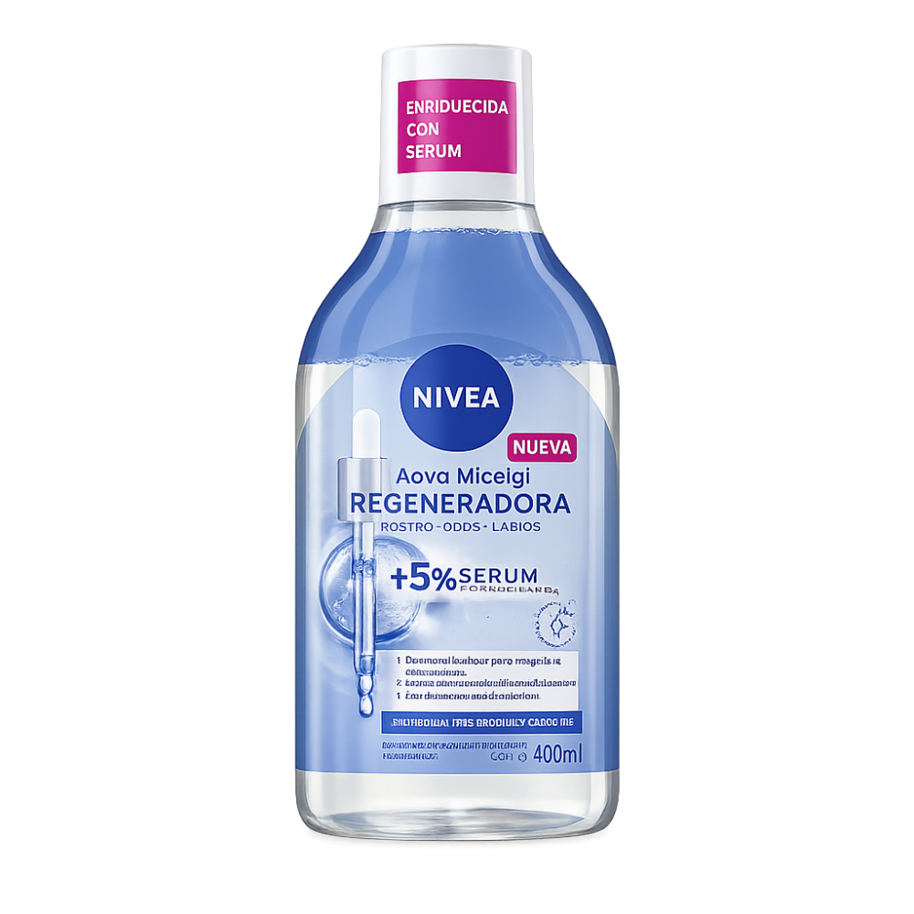 NIVEA AGUA MICELAR REGENERADORA X 400 ML
