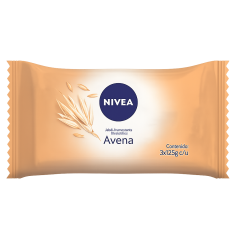 NIVEA BARRA AVENA JAB 125 GR X 3