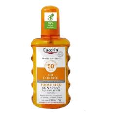 EUCERIN SUN FPS 50+ TRNSPARENTE SPRAY X 200 ML