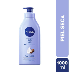 NIVEA BODY MILK SOFT PIEL SECA X 1 L