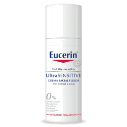 EUCERIN ULTRASENSITIVE CRE FACIAL FLUIDA NORMAL A MIXTA  X 50 ML