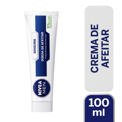 NIVEA CREMA DE AFEITAR FOR MEN SUAVE X 100 ML