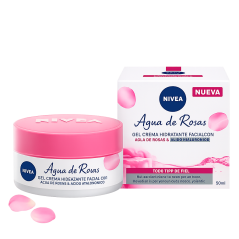 NIVEA CREMA FACIAL HIDRATANTE ROSE CARE X 50 ML