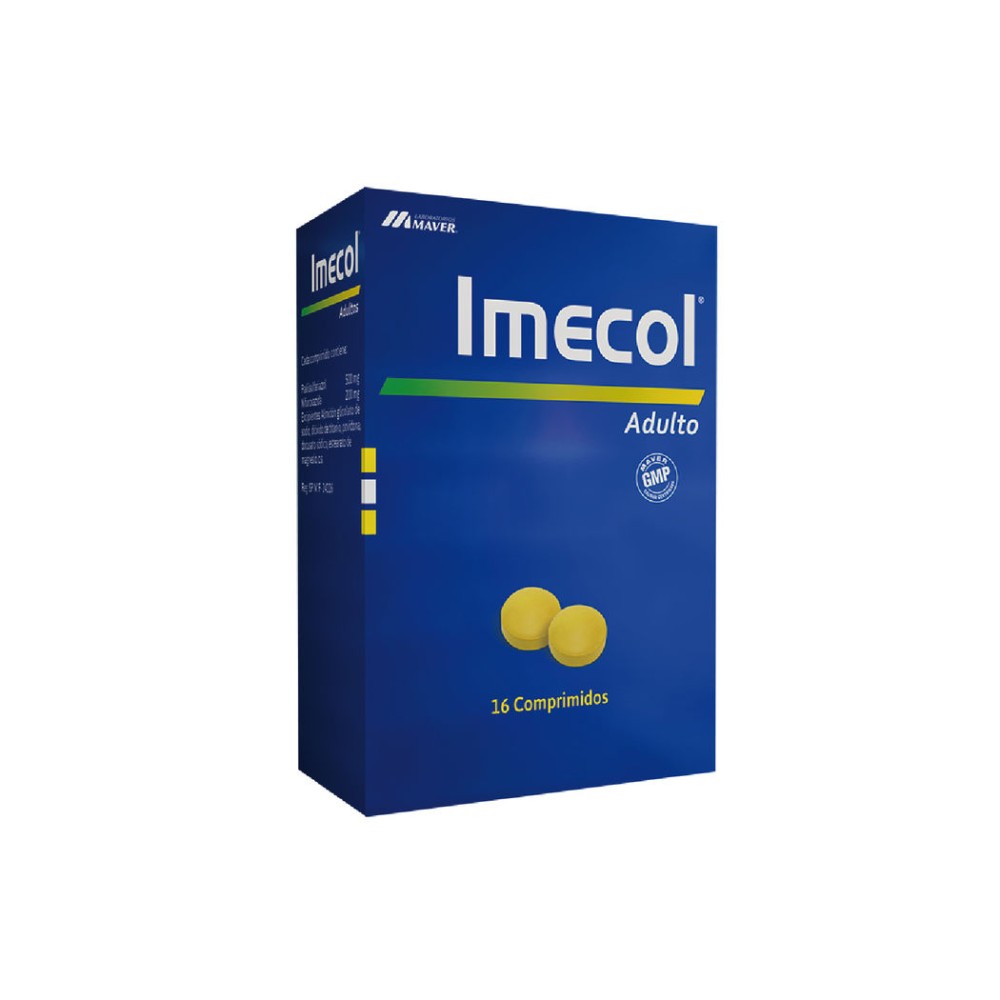 Imecol Adulto 16 Comprimidos