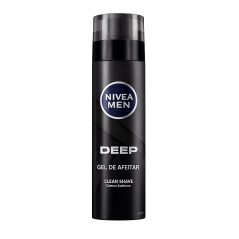 NIVEA DEEP GEL DE AFEITAR 200 ML CARBON