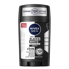 NIVEA DEO BARRA MEN BLACK & WHITE POWER X 54 GR