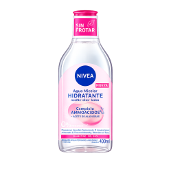 NIVEA FACE AGUA MICELLAR BIFASICA ROSES X 400 ML