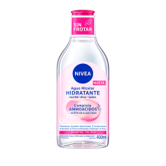NIVEA FACE AGUA MICELLAR BIFASICA ROSES X 400 ML