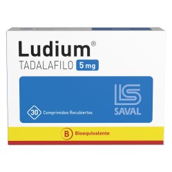 Ludium (B) Tadalafilo 5mg 30 Comprimidos Recubiertos
