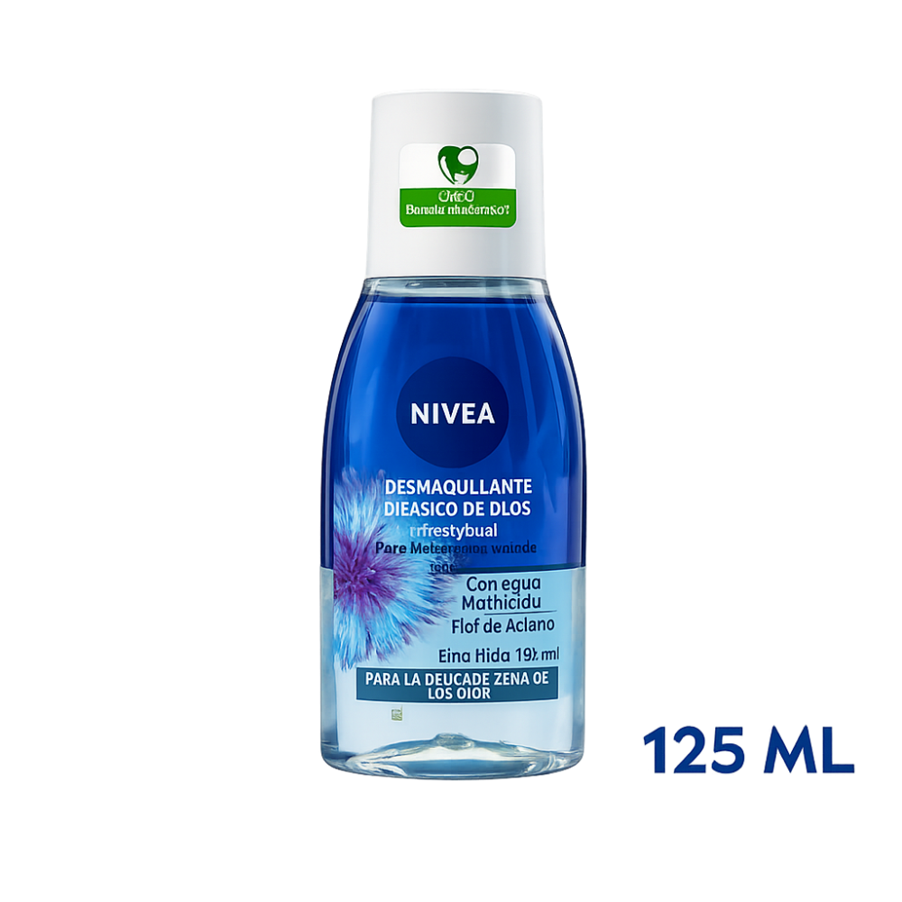 NIVEA FACE DEMAQUILLANTE OJOS BIFASICO X 125 ML
