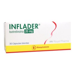 Inflader (B) Isotretinoí­na 20mg 30 Cápsulas
