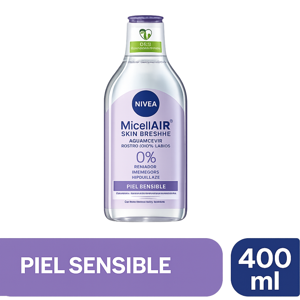 NIVEA FACE LOC MICELAR 3 EN 1 PIEL SENSIBLE X 400 ML